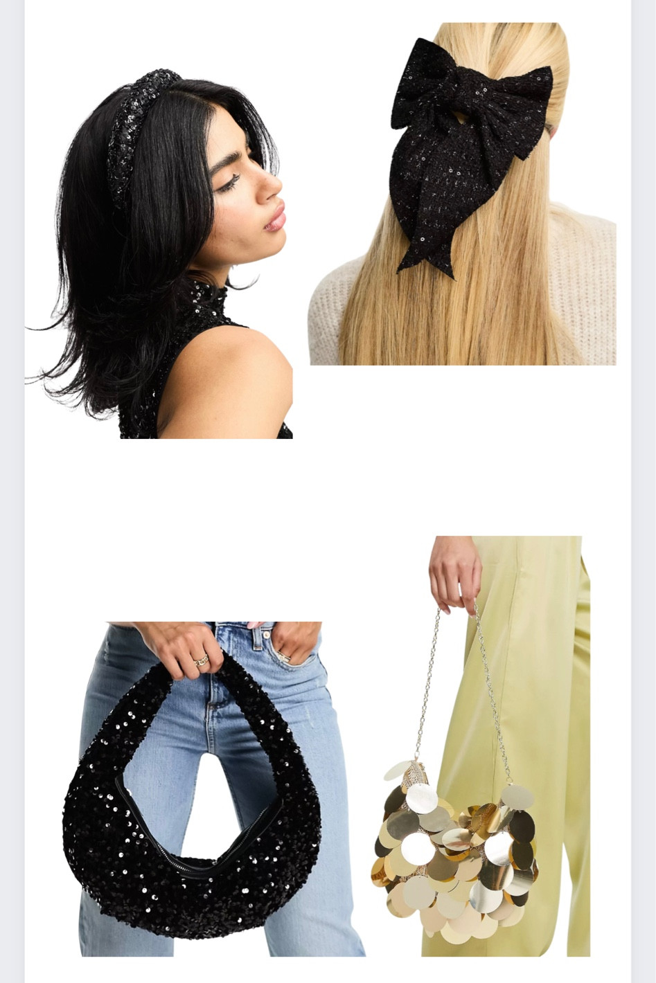 NYE accessories 

#LTKHoliday #LTKparties #LTKSeasonal