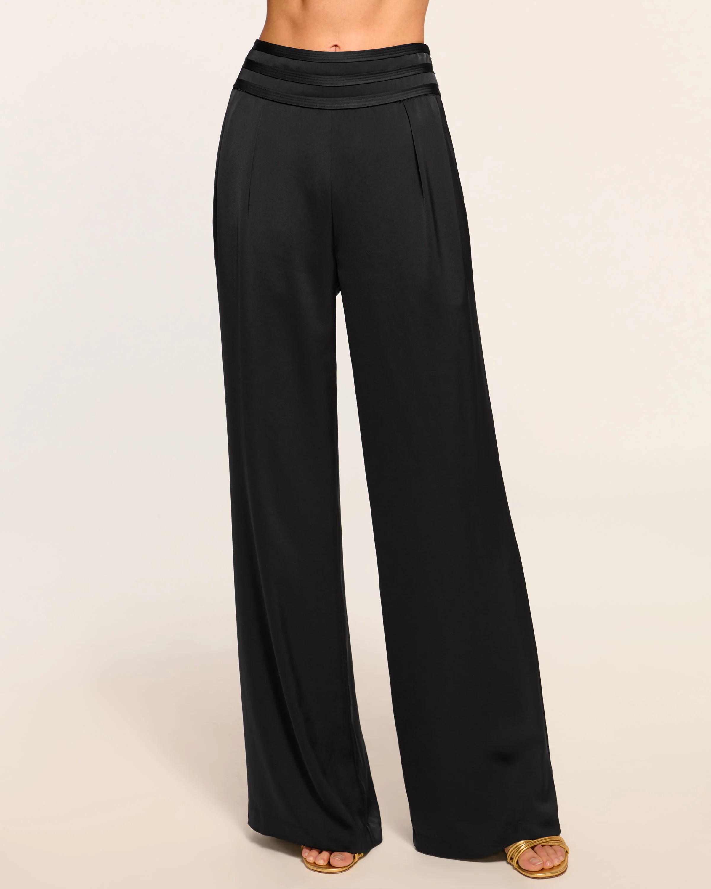 Joss Wide Leg Pant in Black | Ramy Brook