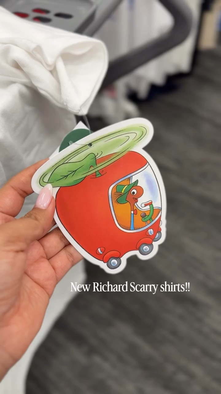 I love a cute graphic tee and the Richard Scarry ones are always so silly☺️ 

#target #newattarget #targetfinds #targetshopping #graphictee