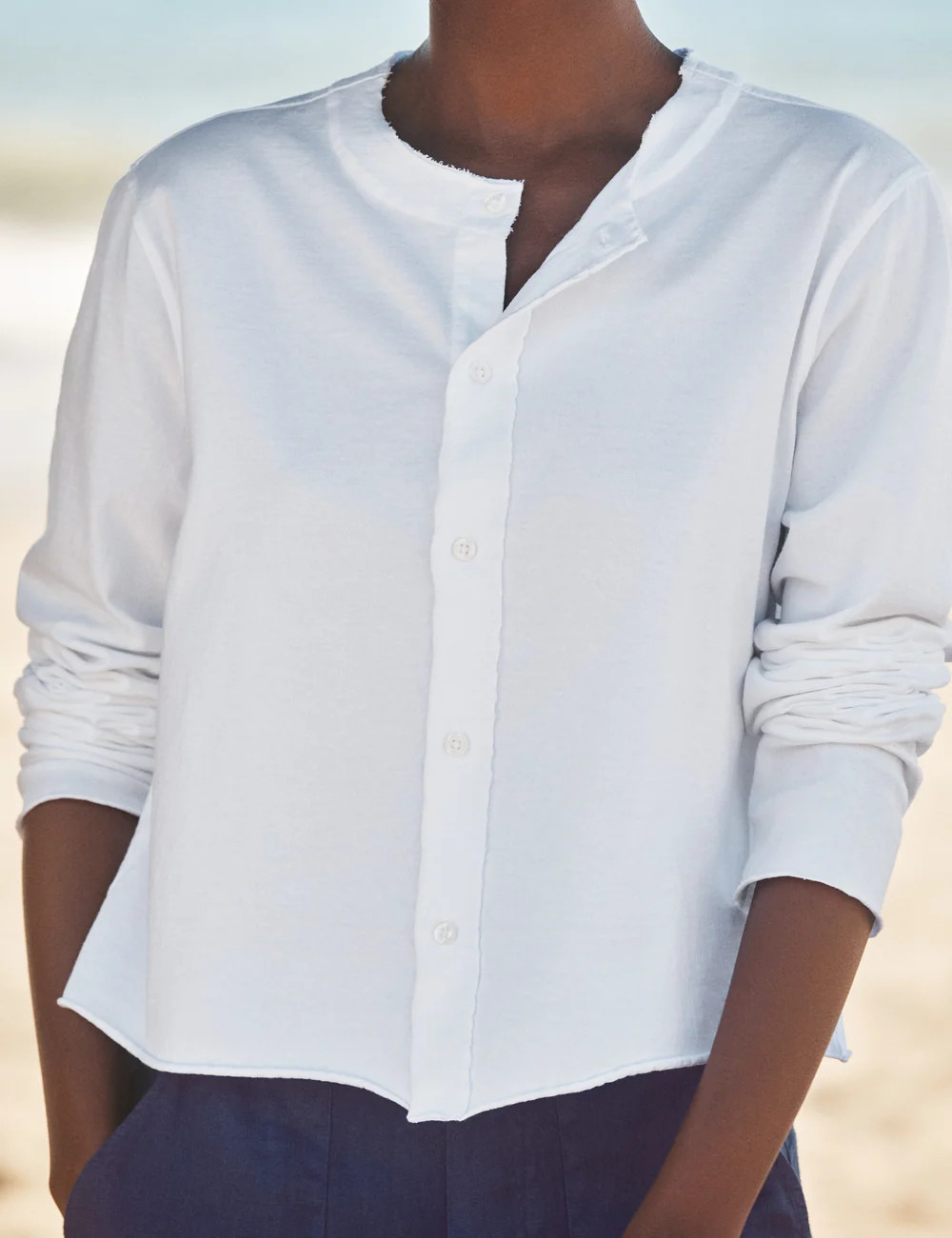 JACKIE White, Vintage Jersey | Frank & Eileen