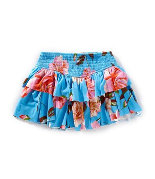GB Little Girls 2T-6X Gracie Floral Print Active Skirt | Dillard's | Dillard's