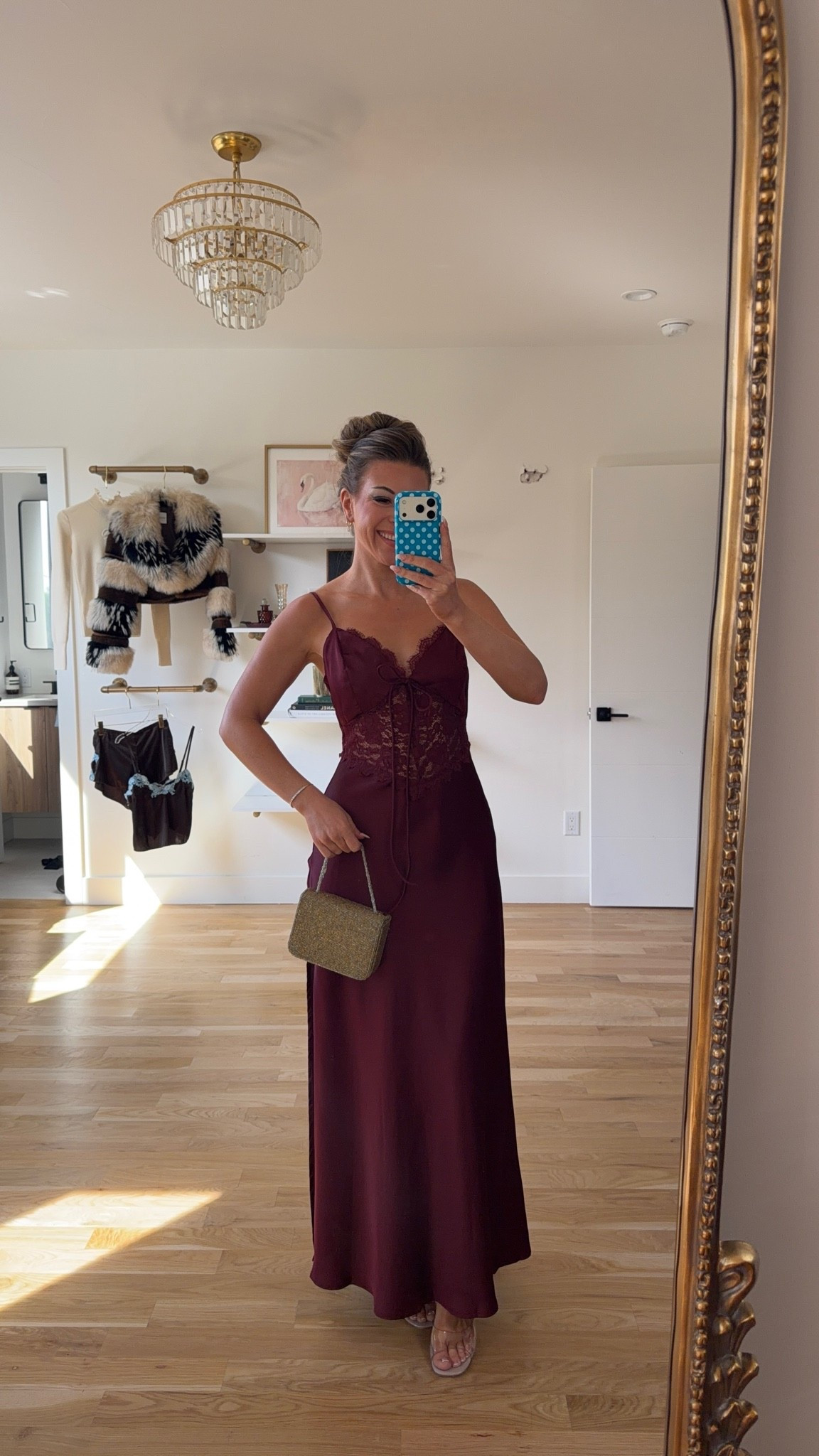 burgundy satin maxi with thin straps and lace detail vici fall and winter wedding guest and special occasion dress ✨

codes -
vici: emerson30 
electric picks: emerson20 

In 5’4” and wearing my usual smalls

fall event, fall wedding guest dresses, cocktail dresses, semi-formal dresses, black tie wedding guest dresses, destination wedding guest dresses, garden party dresses, wedding guest outfit ideas

#LTKWedding #LTKootd #LTKgrwm