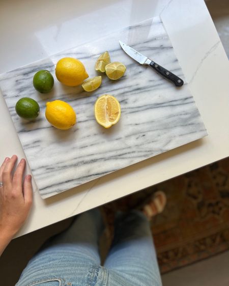I am loving my new marble cutting board for the kitchen! It’s great for cutting up food items, but also looks chic enough to be used as a charcuterie board or decorative piece while not in use! Under $50 currently. 

Hostess gift, marble slab, pastry board, dough board, cheese board, stone cutting block, baking essentials, cooking accessories, Amazon find, Amazon sale alert, Daily deal, Amazon must haves, Amazon kitchen, kitchen design, kitchen decor, decorative piece for kitchen


#LTKHome #LTKGiftGuide #LTKFindsUnder50