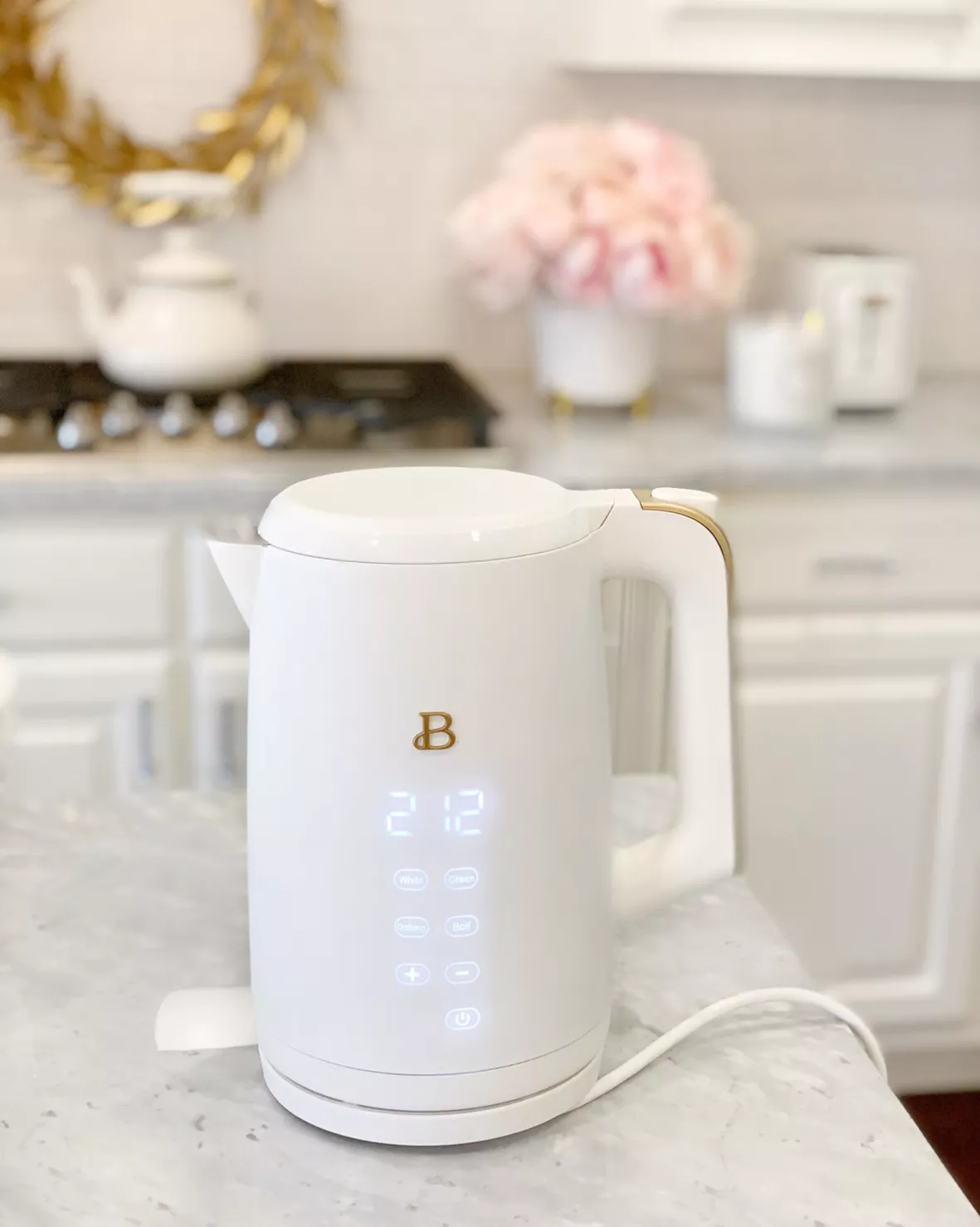  Beautiful 1.7 Liter One-Touch Electric Kettle, by Drew