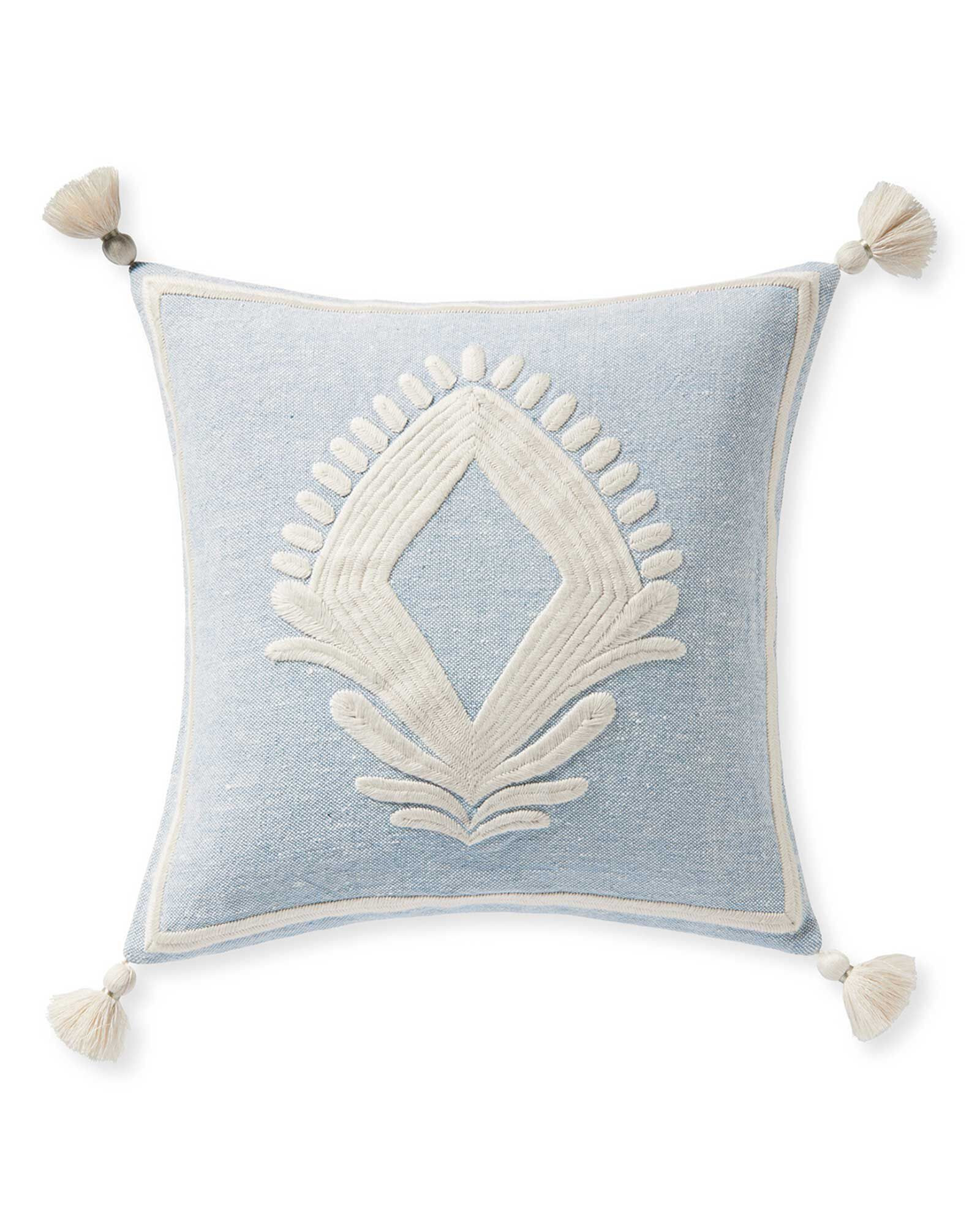 Leighton Pillow Cover | Serena and Lily
