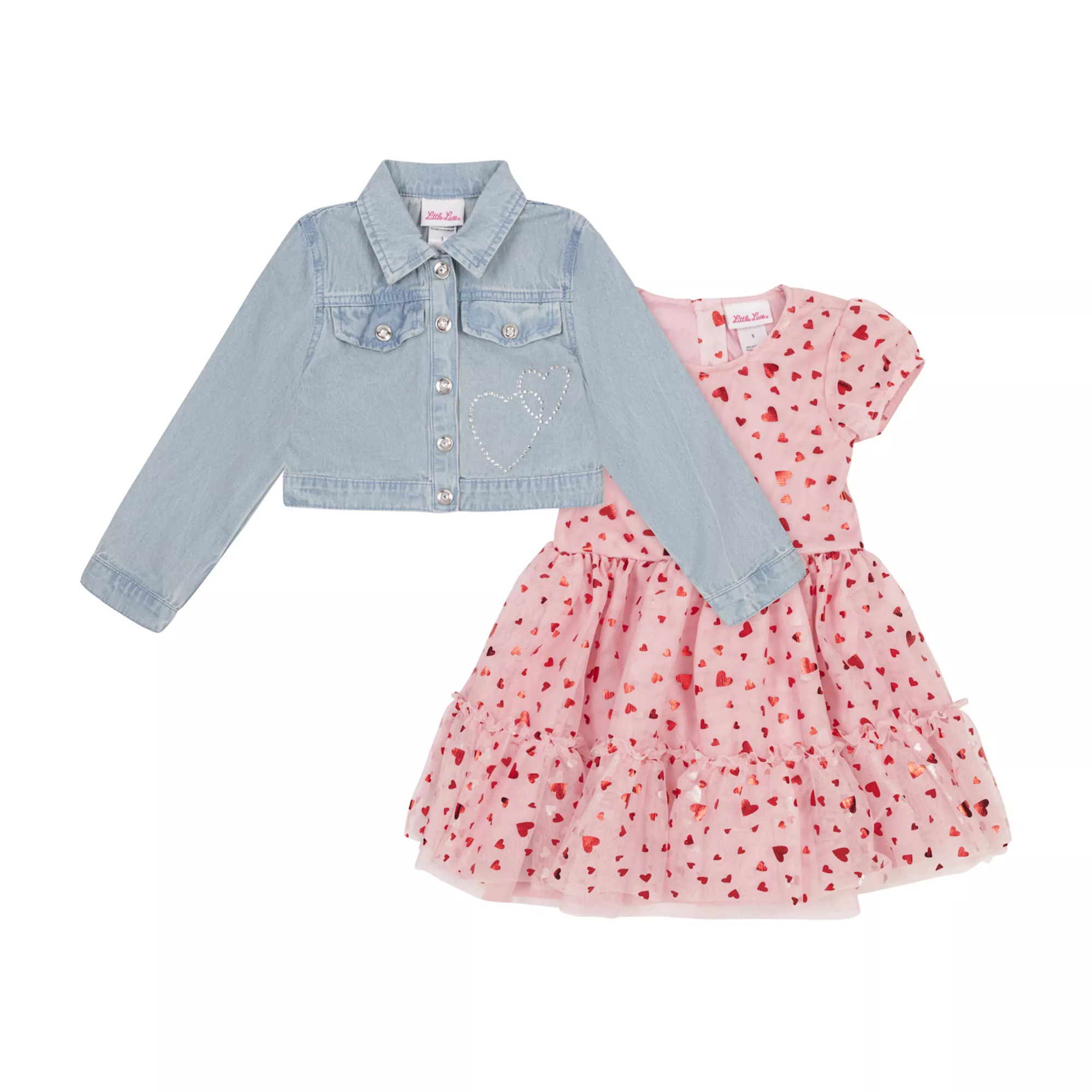 Baby & Toddler Little Lass Jacket & Dress Set | Kohl's