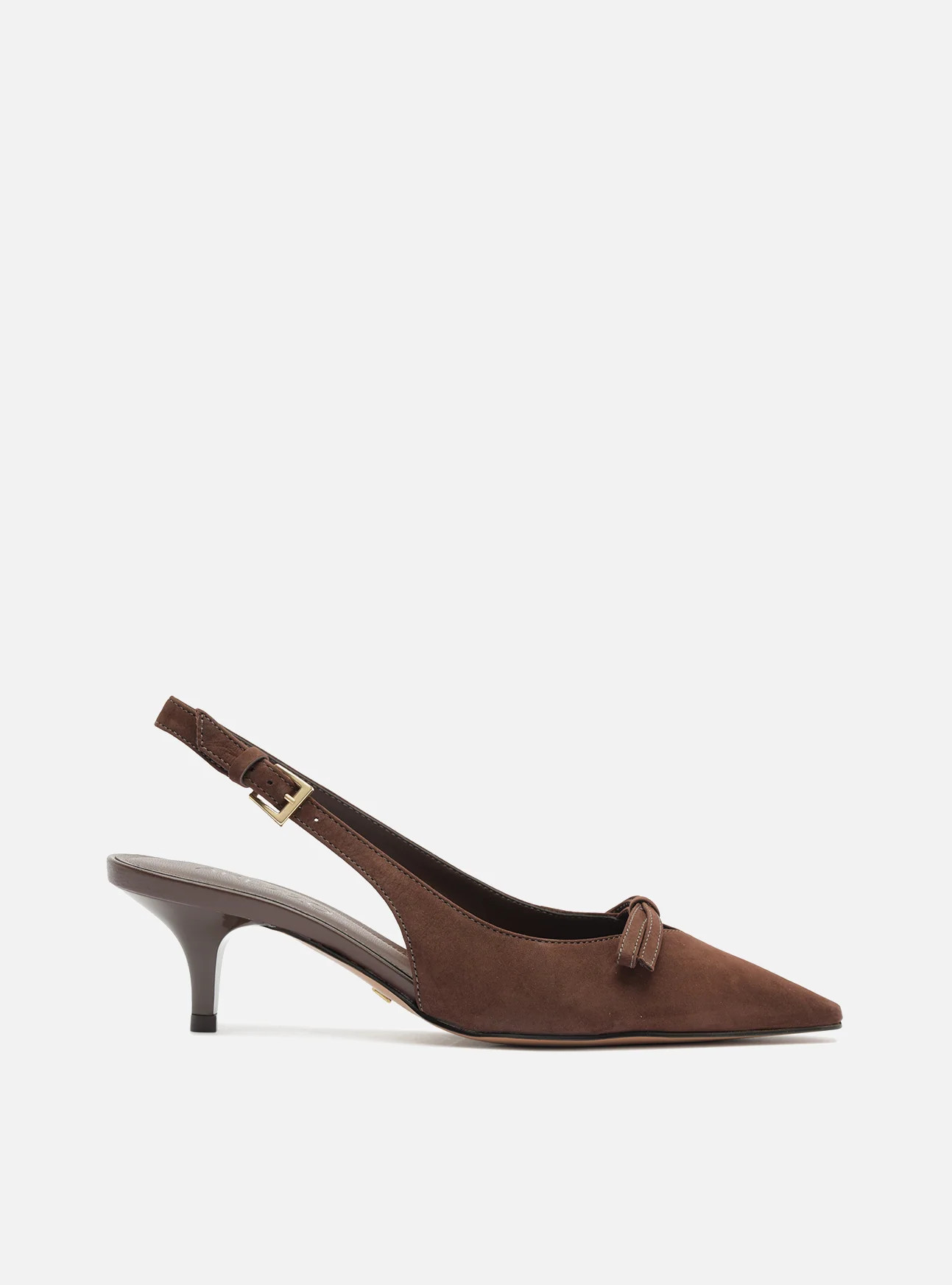 Bowie Mid Stiletto Suede Pump | Arezzo US