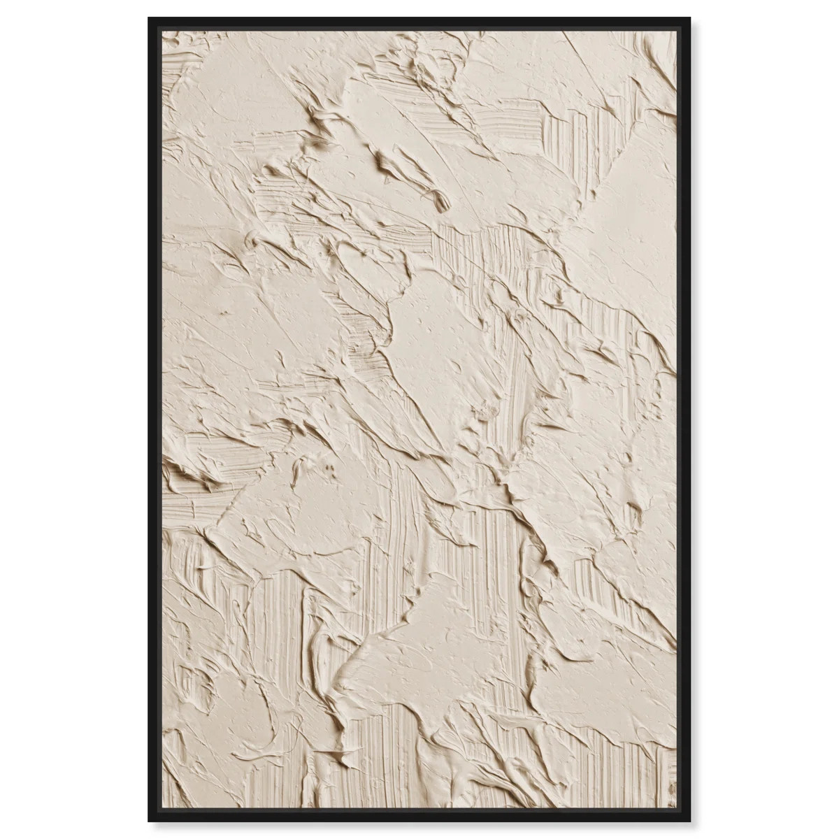 Muted Dabs by Oliver Gal - Floater Frame Print on Canvas | Wayfair North America