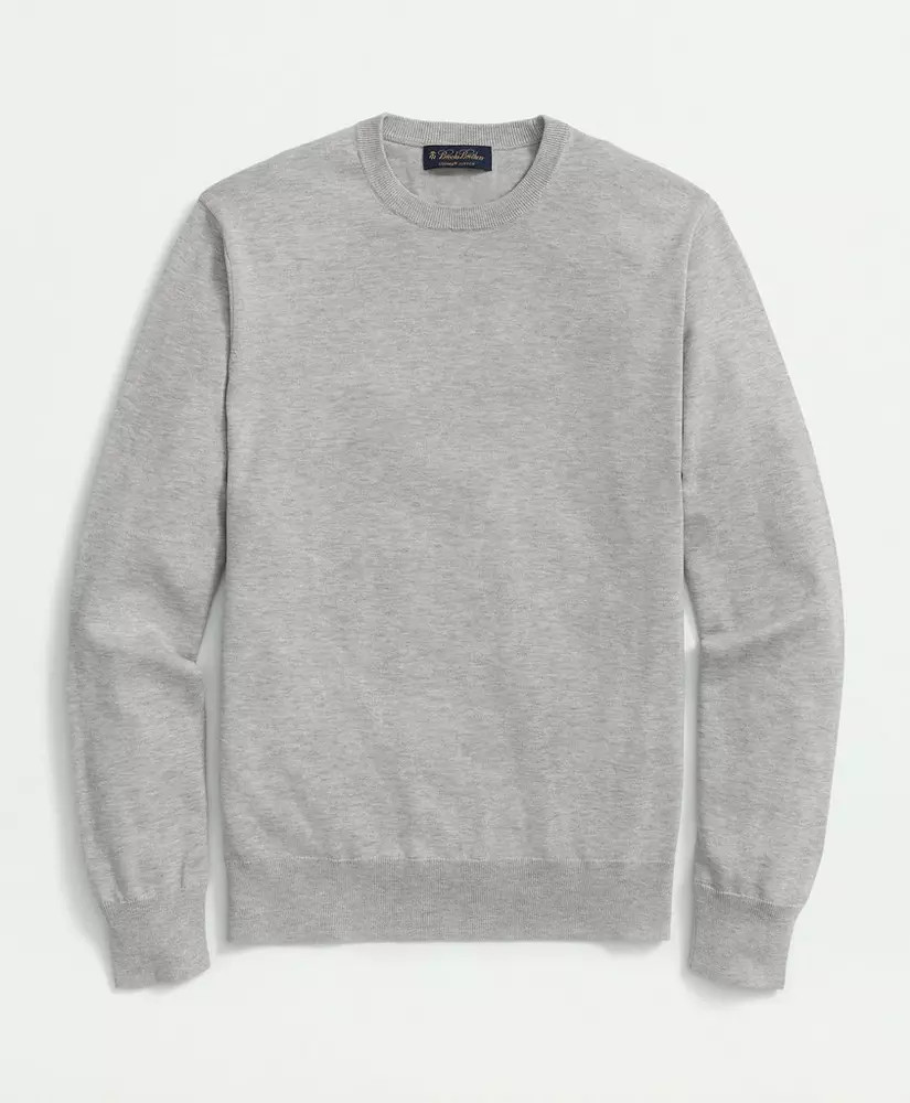 Supima® Cotton Crewneck Sweater | Brooks Brothers