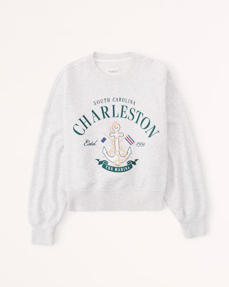 Women's Sunday Crew | Women's Tops | Abercrombie.com | Abercrombie & Fitch (US)