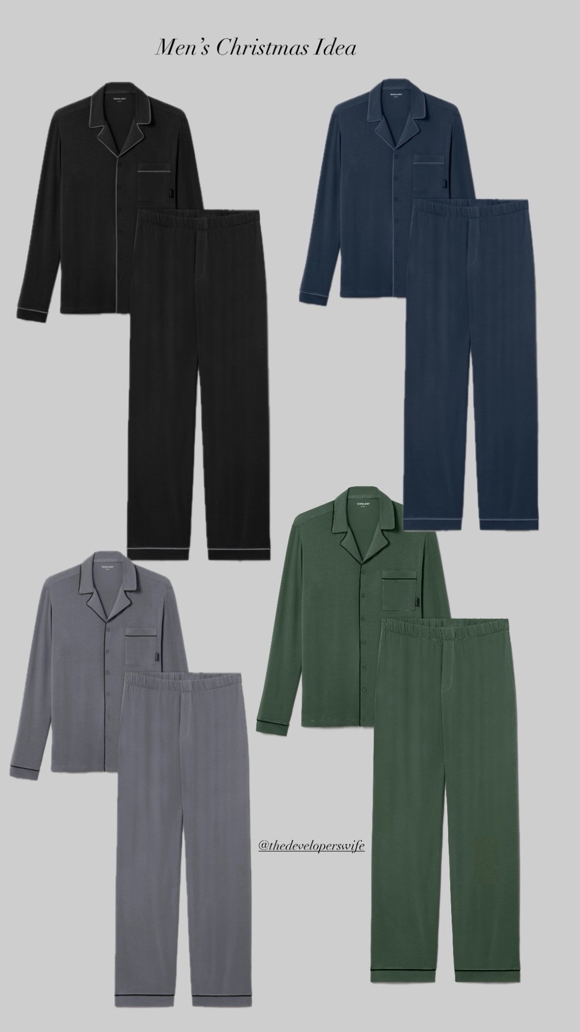 Men’s Christmas Pjs 
Super-soft, luxurious pajamas—add custom embroidery for the perfect personalized gift

Code: ALEXA40 40% off 

#LTKHoliday #LTKSaleAlert #LTKGiftGuide