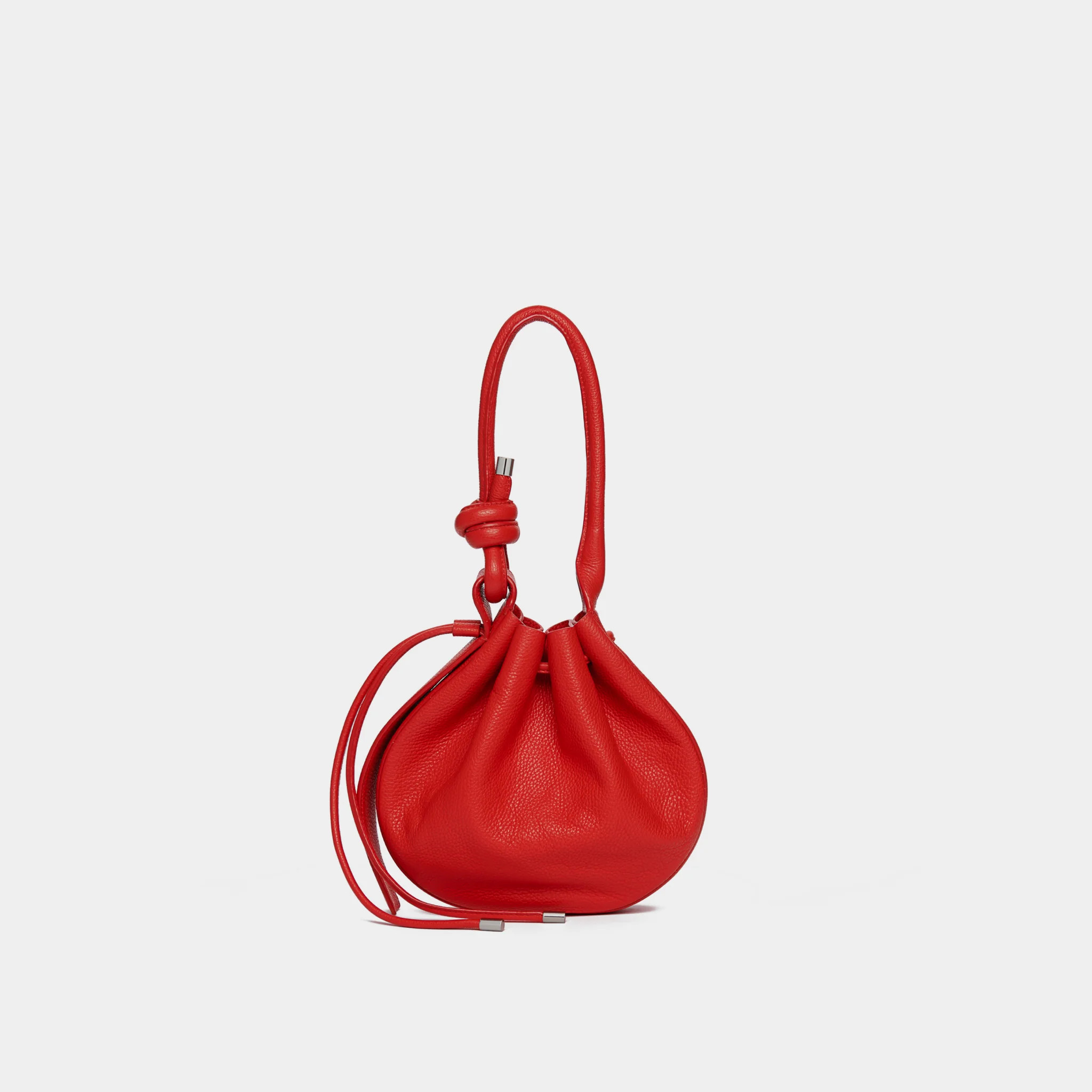 INA BAG MEDIUM PEBBLE RED | behno