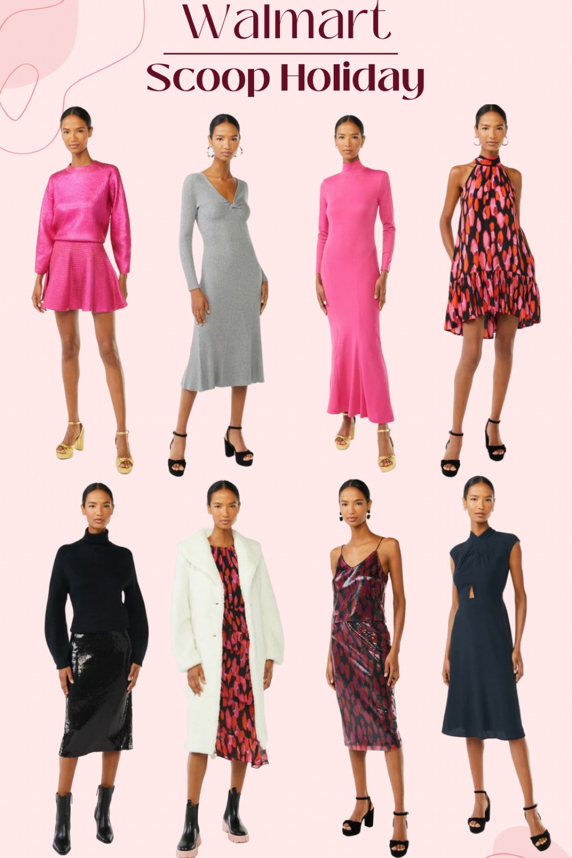 Guys! This holiday collection from the brand Scoop is SO CUTE! I want it all. The hot pink shimmery sweatshirt is in my cart! So many great pieces for your holiday parties  

#LTKHoliday #LTKunder50 #LTKworkwear