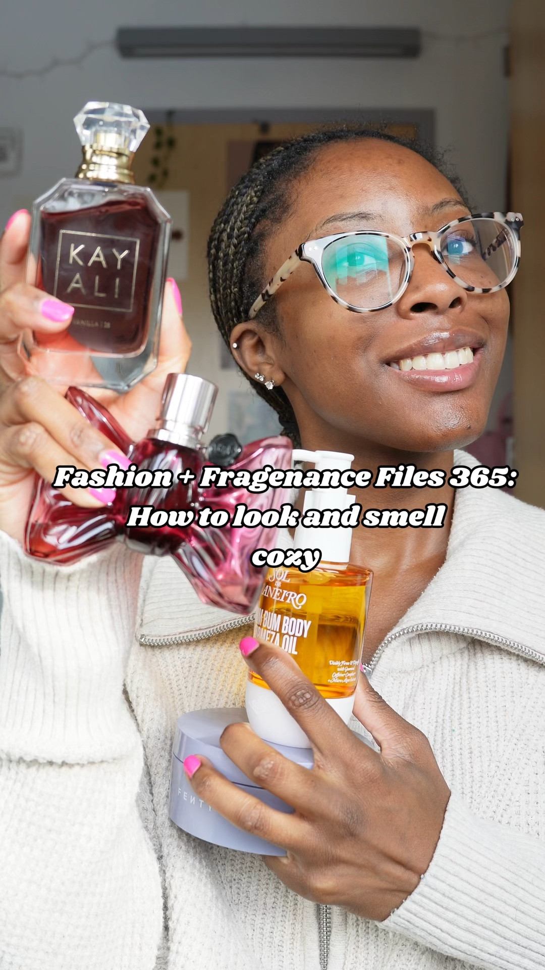 Fashion + Fragrance= the perfect combination!
Today I wore a cozy cable knit matching set from aerie and combined it with a warm vanilla scent from Kayali and Sol De Janeiro 

#LTKstyletip #LTKU #LTKMostLoved