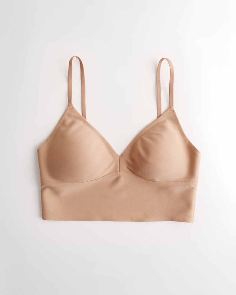 Mädchen Gilly Hicks Abdrucklose, lang geschnittene Triangel-Bralette | Mädchen Neu eingetroffen... | Hollister (EU)