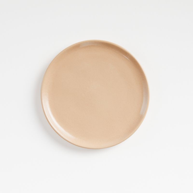 Visto Blush Stoneware Appetizer Plate + Reviews | Crate and Barrel | Crate & Barrel