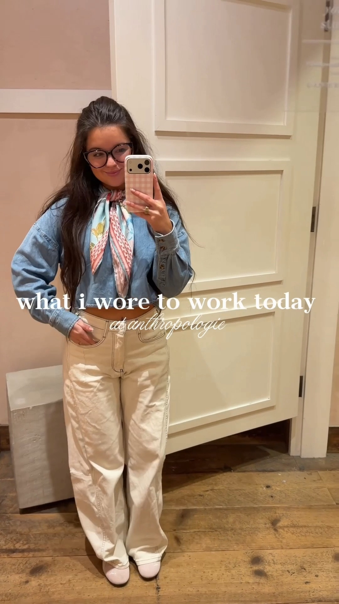 what i wore to work at anthropologie today !!! 
wearing 25 in jeans , xs in top , 6 in shoes! 

#LTKgrwm #LTKootd #LTKU