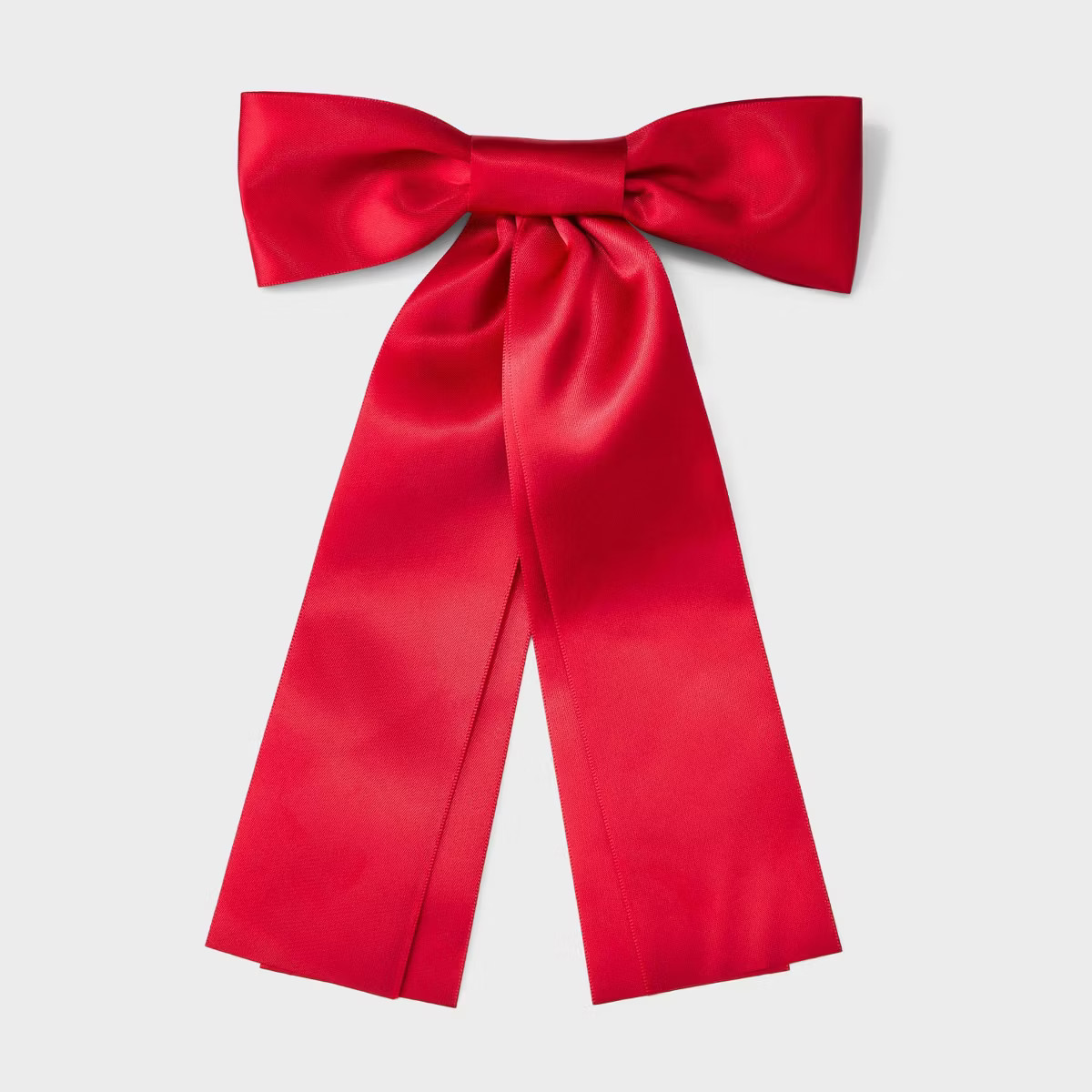 Girls' Satin Bow Barrette - art class™ Red | Target