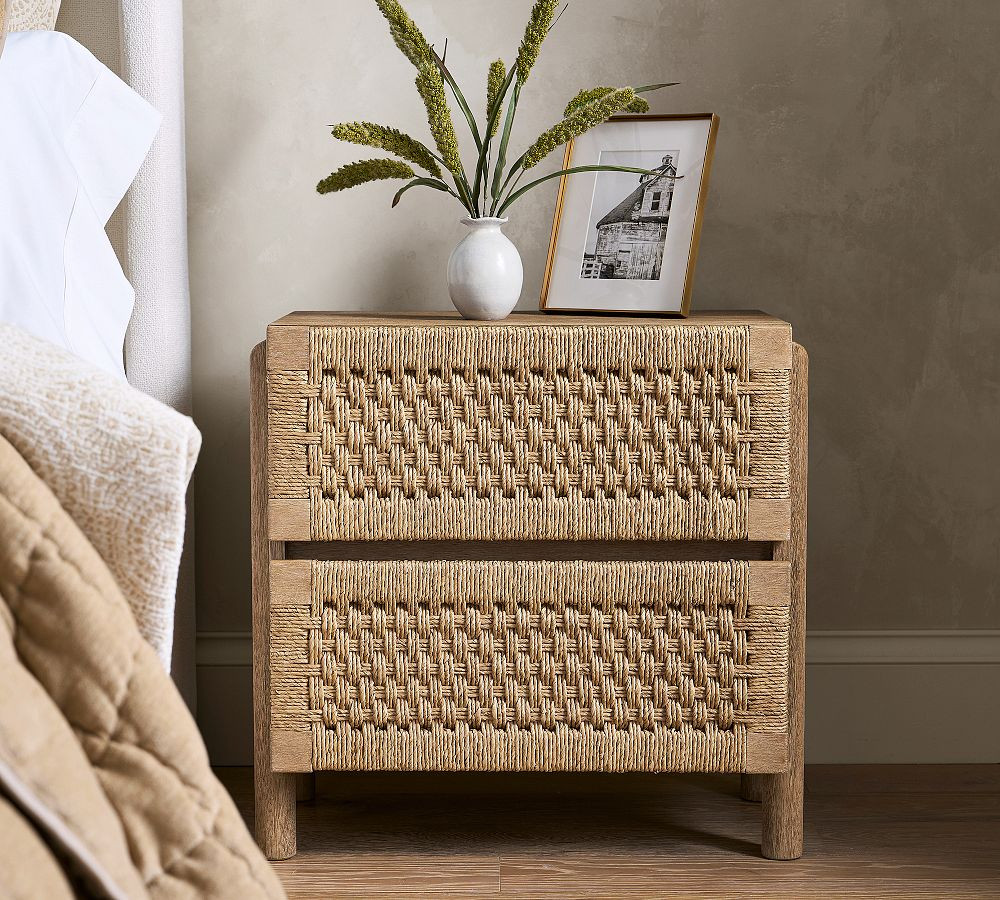 Bolinas Woven Nightstand (26") | Pottery Barn (US)