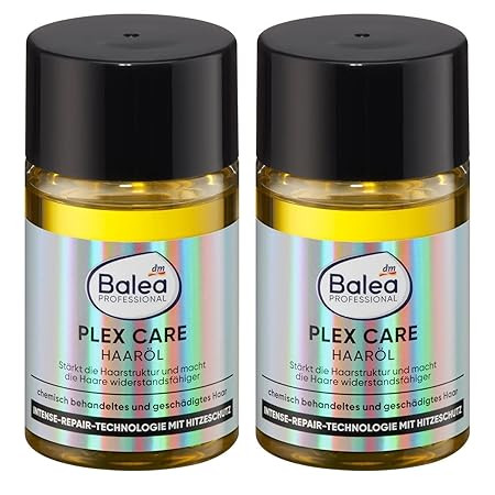 Balea Plex Care Haaröl, 2 x50 ml, Intense-Repair-Technologie mit Hitzeschutz Versiegelt, schütz... | Amazon (DE)