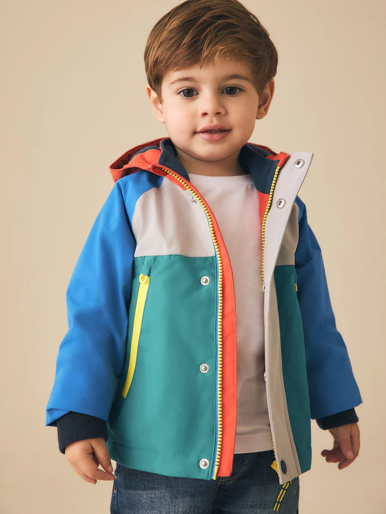 Colourbock Waterproof Fleece Lined Anorak (3mths-7yrs) | Next US