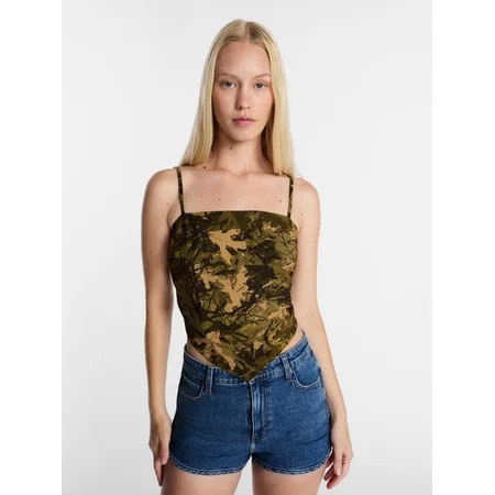 Kacey Lee Women's Bandana Top, Size XS-XXL | Walmart (US)