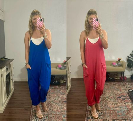 ANRABESS Women's Casual Loose Sleeveless Jumpsuits Spaghetti Strap Harem Long Pants Romper Overalls Summer Trendy Outfits 😍

#LTKFindsUnder50 #LTKStyleTip #LTKSaleAlert