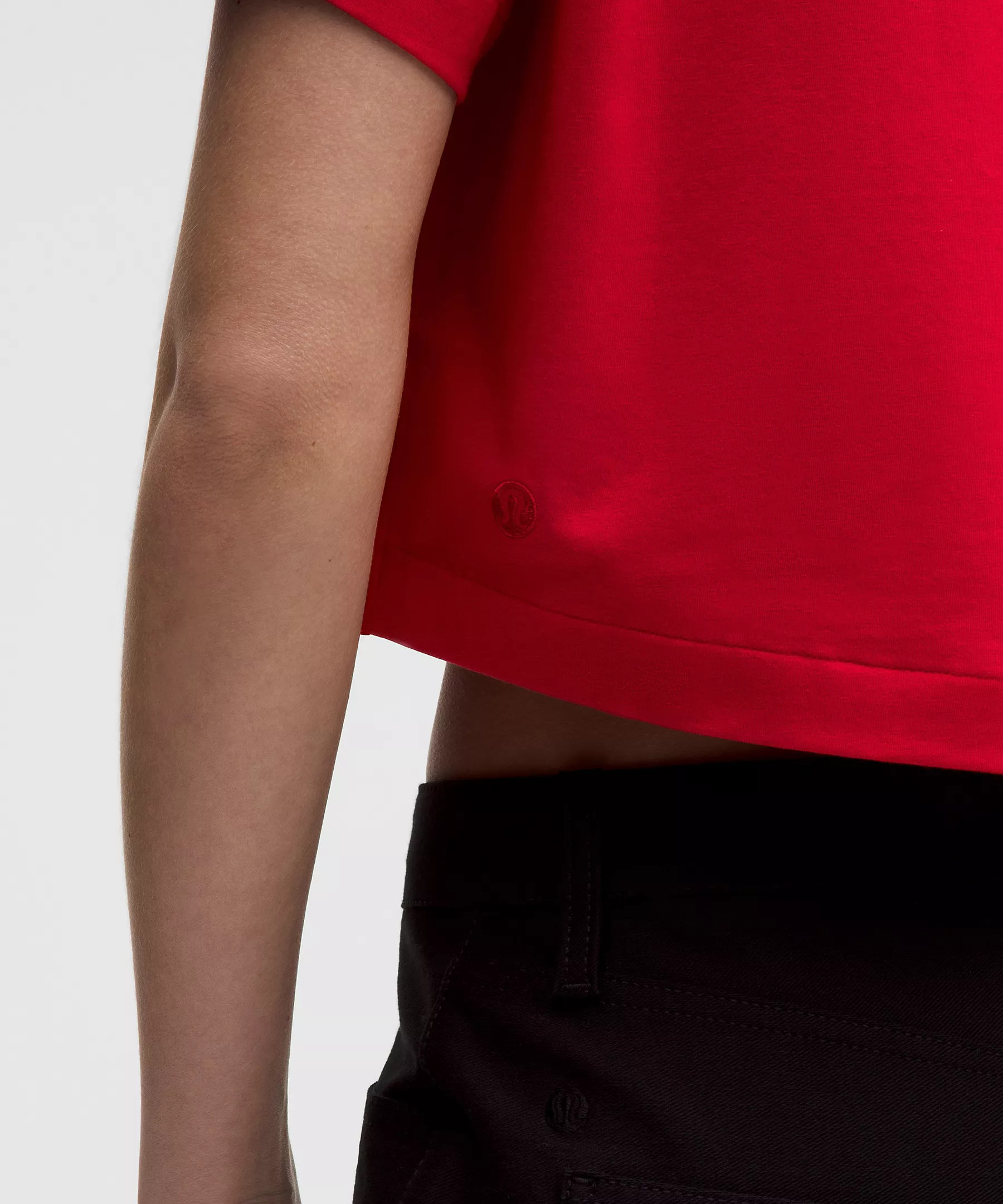 All Yours Organic Cotton Cropped T-Shirt | Lululemon (US)