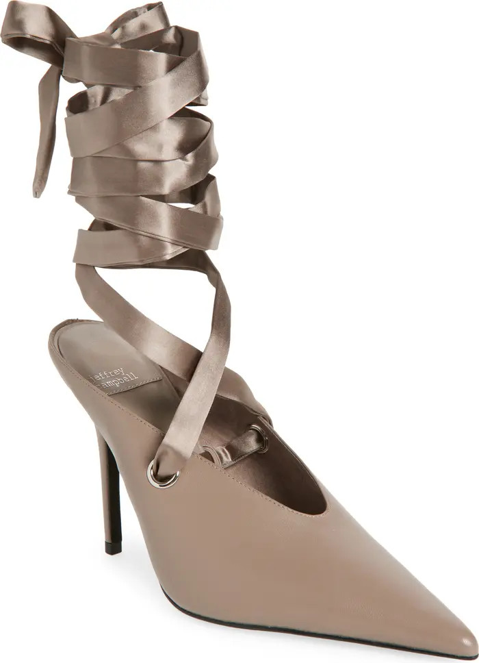 Jeffrey Campbell Grateau Ankle Wrap Mule (Women) | Nordstromrack | Nordstrom Rack