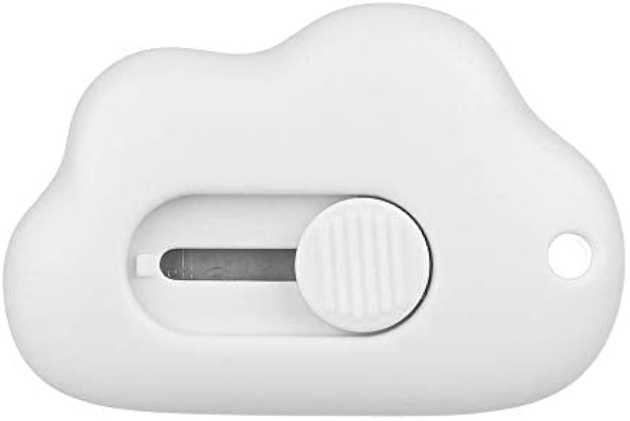 2pcs Cute Mini Carton Office Supplies Utility Knife Cloud Cutter Envelope Opener Letter Paper Cut... | Amazon (CA)
