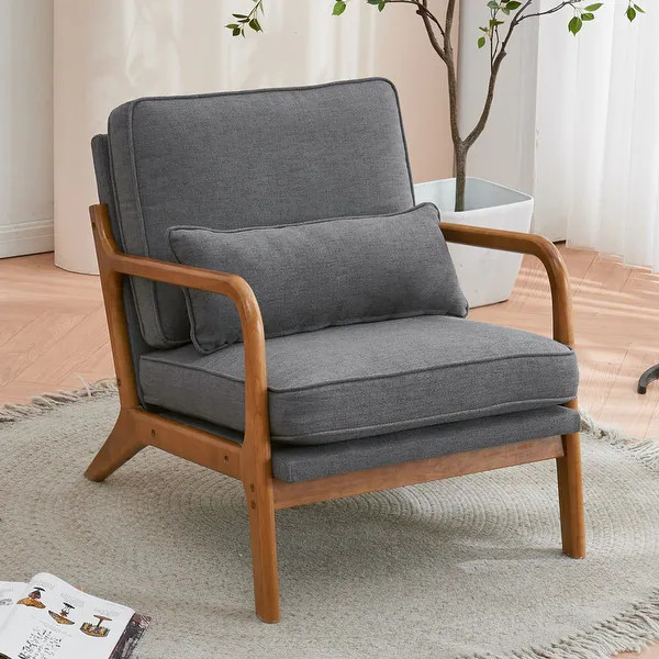 Mid Century Modern Upholstered Accent Chair | Bed Bath & Beyond