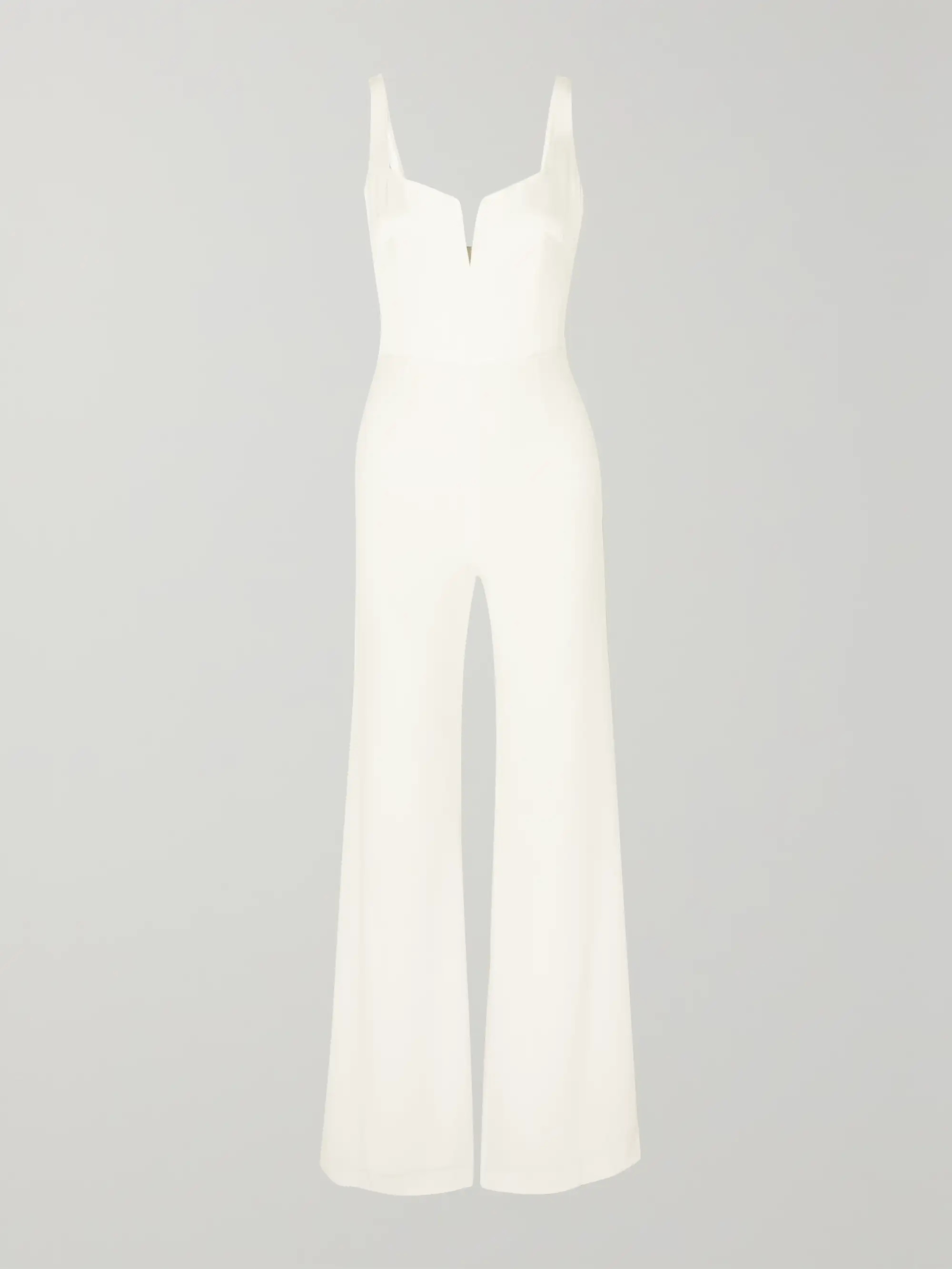 Paneled crepe jumpsuit | NET-A-PORTER (US)