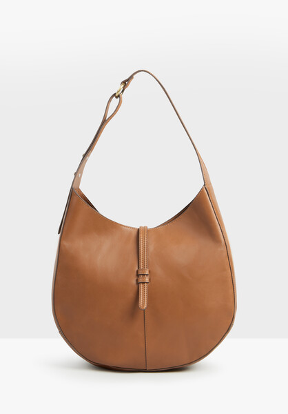 Isla Leather Scoop Tote Bag | Hush UK