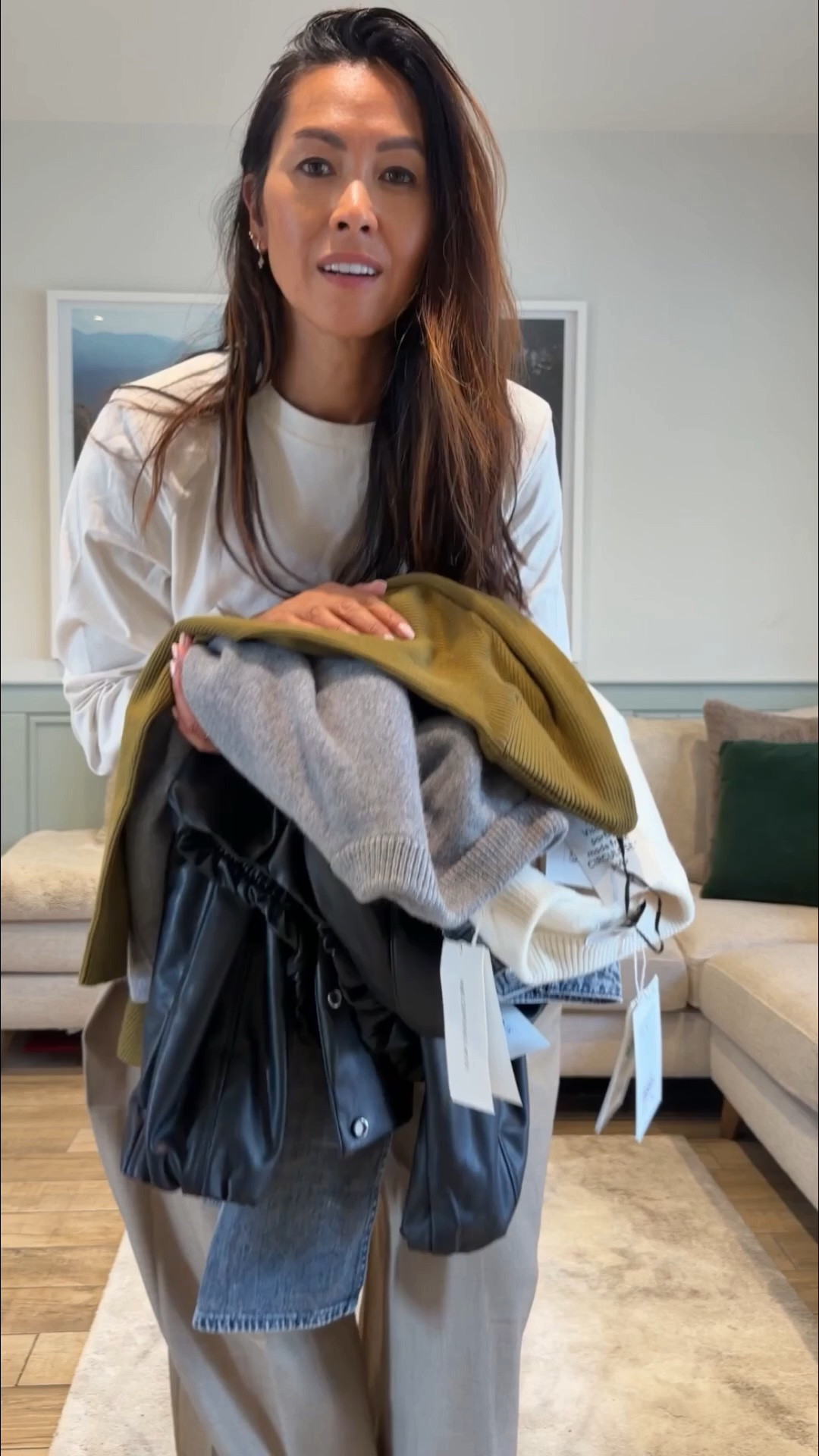 Take all my money 😭 H&M are back in their strong game. Seriously THIS collection is so strong. The shoulder pad knits, the wrap detail trousers, the peplum style skirt and the faux leather jacket!! All of it is SO NICE!!! What’s your fav pieces? And there’s a price drop for members. Go!

#LTKuk #LTKautumn #LTKover50style