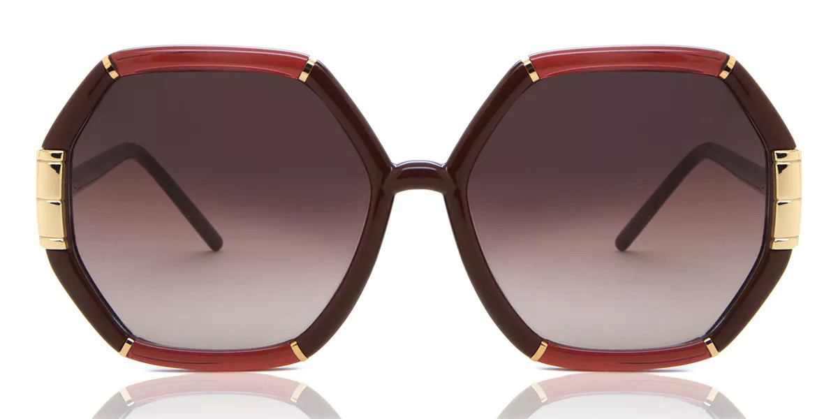 Tory Burch TY9072U 1901E2 Women’s Sunglasses Burgundy Size 58 | SmartBuyGlasses Global