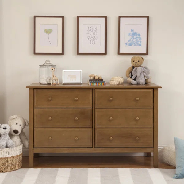 Jayden 6 Drawer Double Dresser | Wayfair North America