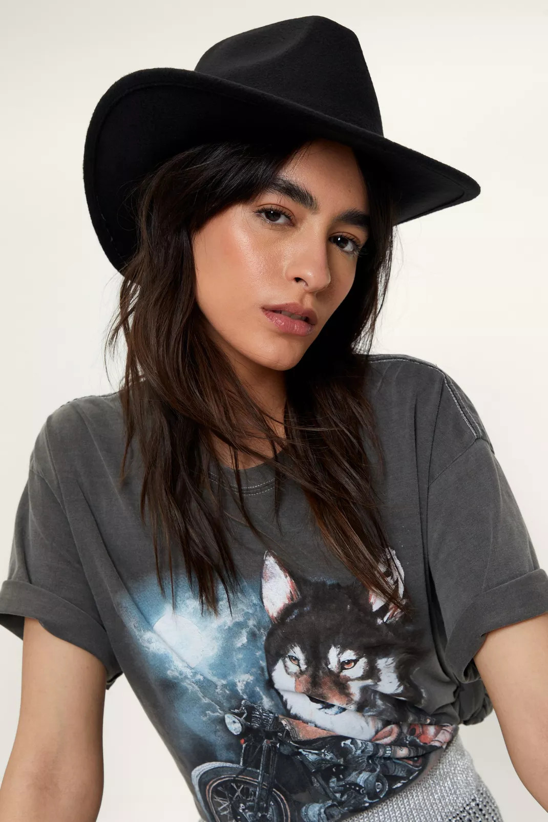 Braid Trim Felt Cowboy Hat | Nasty Gal US