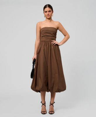 Women's Rosalie Strapless Midi Dress | Macy's
