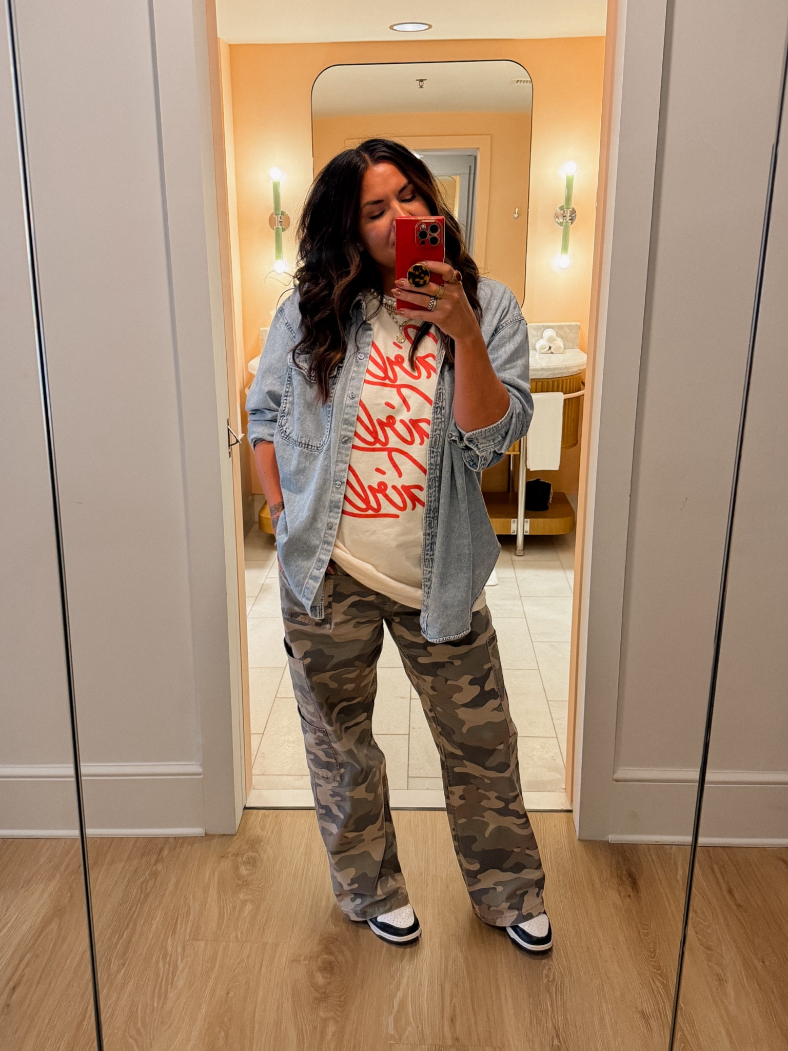 Travel Outfit
Tee: XL
PANTS: XL
Shacket: XL

Since my pants are low in stock j linked up a TON of options!


#LTKSaleAlert #LTKFindsUnder50 #LTKMidsize