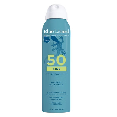 Blue Lizard Kids' Mineral Sunscreen Spray - SPF 50+ - 5 oz | Target