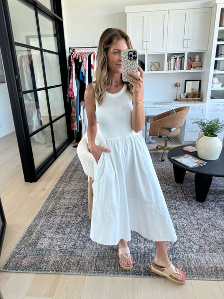 Just got the perfect white midi dress I’m for summer! Linking up some of my favorite summer sandals too!

Summer dresses, midi dresses, casual style, Walmart fashion, Walmart dresses, affordable outfits 

#LTKStyleTip #LTKFindsUnder50 #LTKFindsUnder100