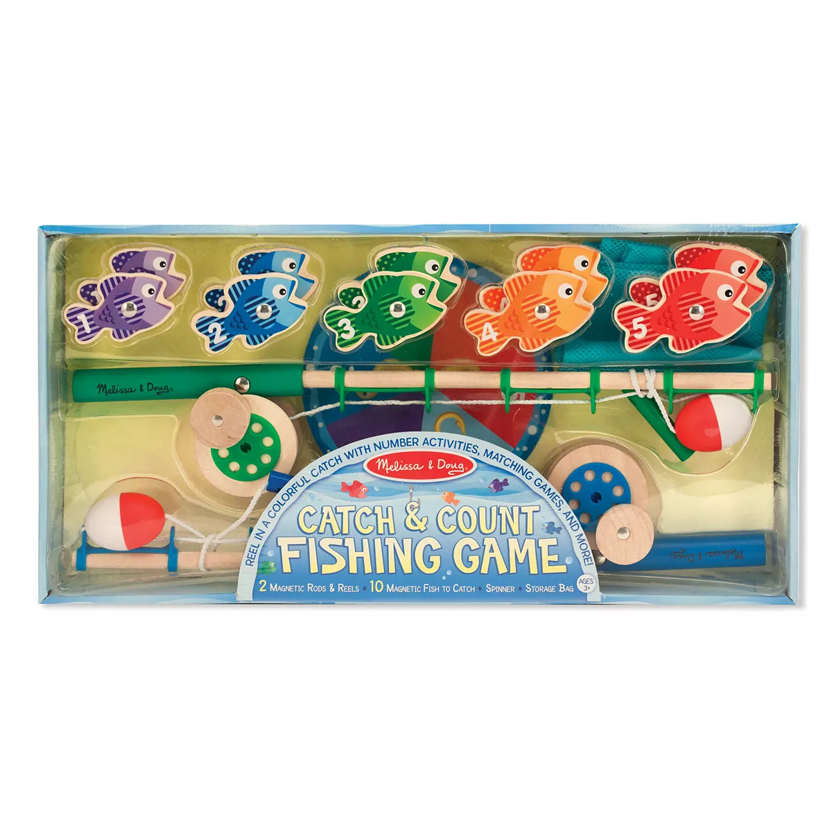Melissa & Doug Catch & Count Magnetic Fishing Game | Kohl's