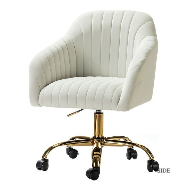 Alex Task Chair Velvet Upholstere Swivel Office Chair Desk Chair | Karat Home | Target