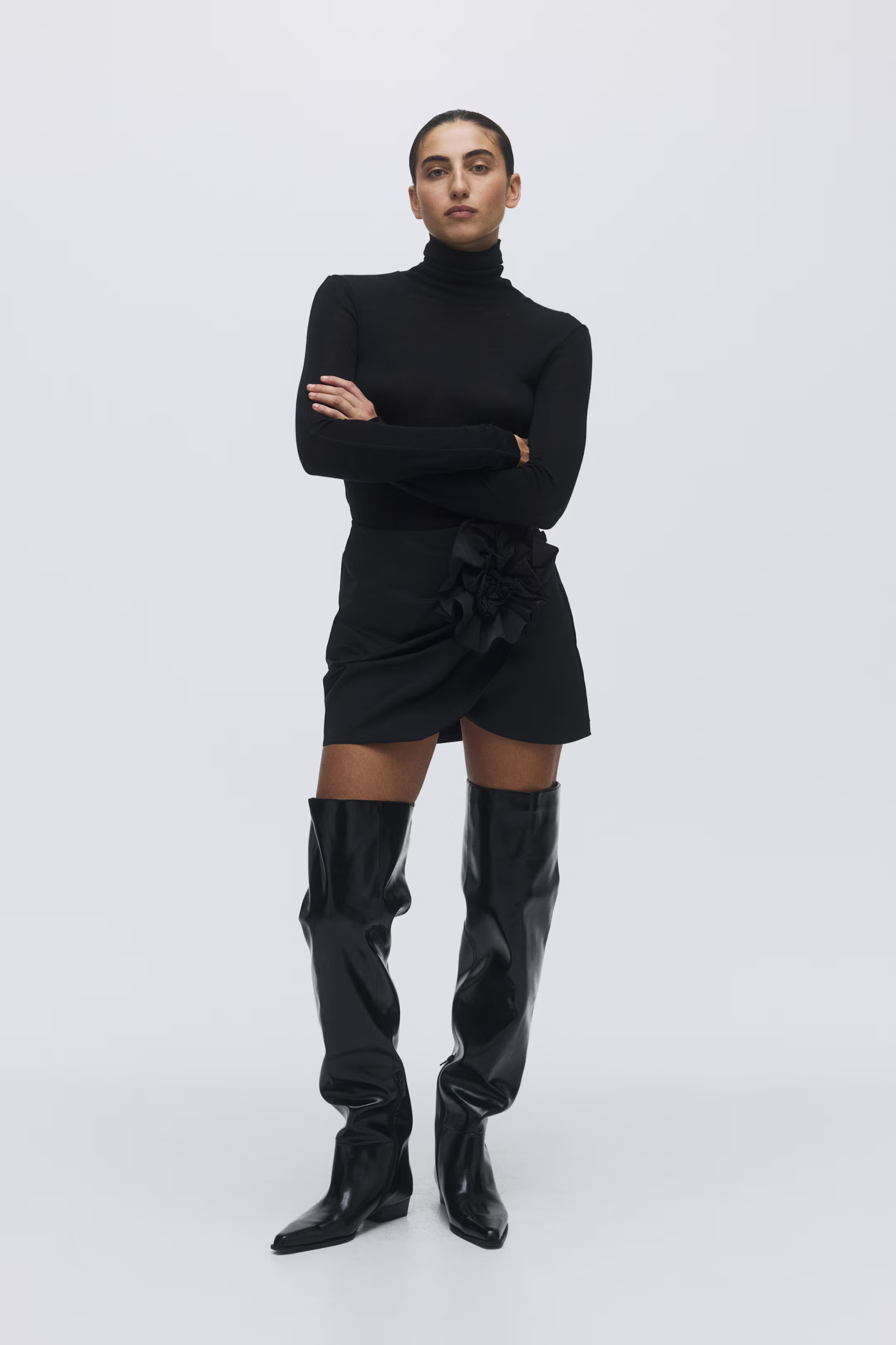 Appliquéd Mini Skirt | H&M (US + CA)