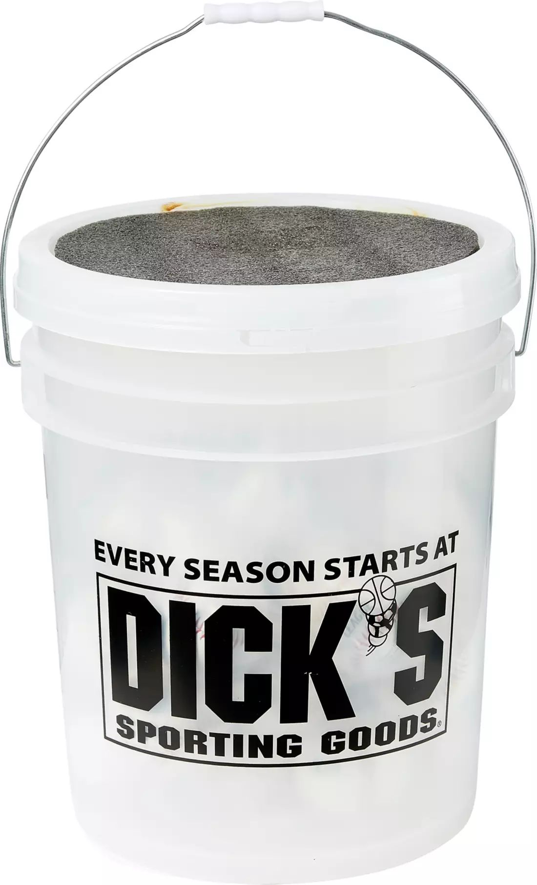 DICK'S Sporting Goods Bucket of 24 Synthetic Baseballs | Dick's Sporting Goods