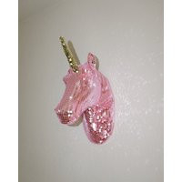 Pink Disco Unicorn Wall Art - Pony Club Decor | Etsy (US)