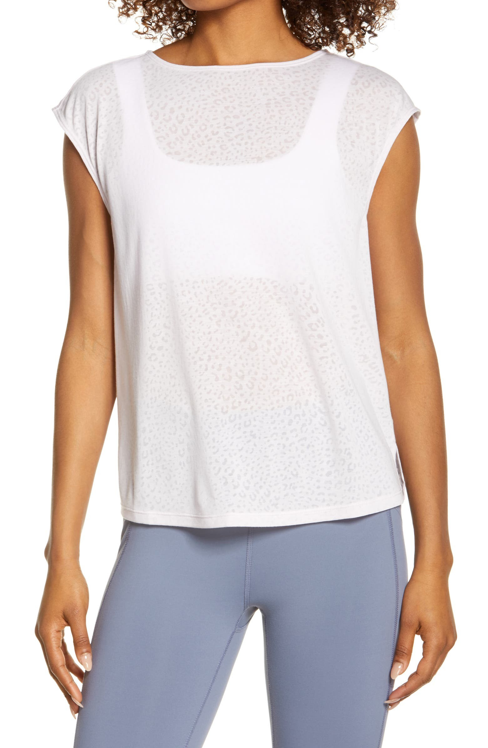 Studio Lite Burnout Tee | Nordstrom