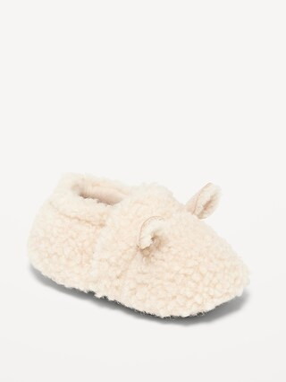 Unisex Critter Sherpa Slippers for Baby | Old Navy (US)
