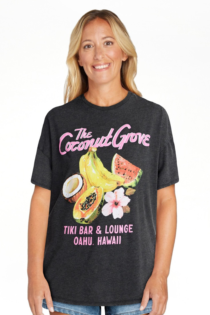 No Boundaries Washed Graphic Boyfriend Tee, Women's XXS-XXL - Walmart.com | Walmart (US)