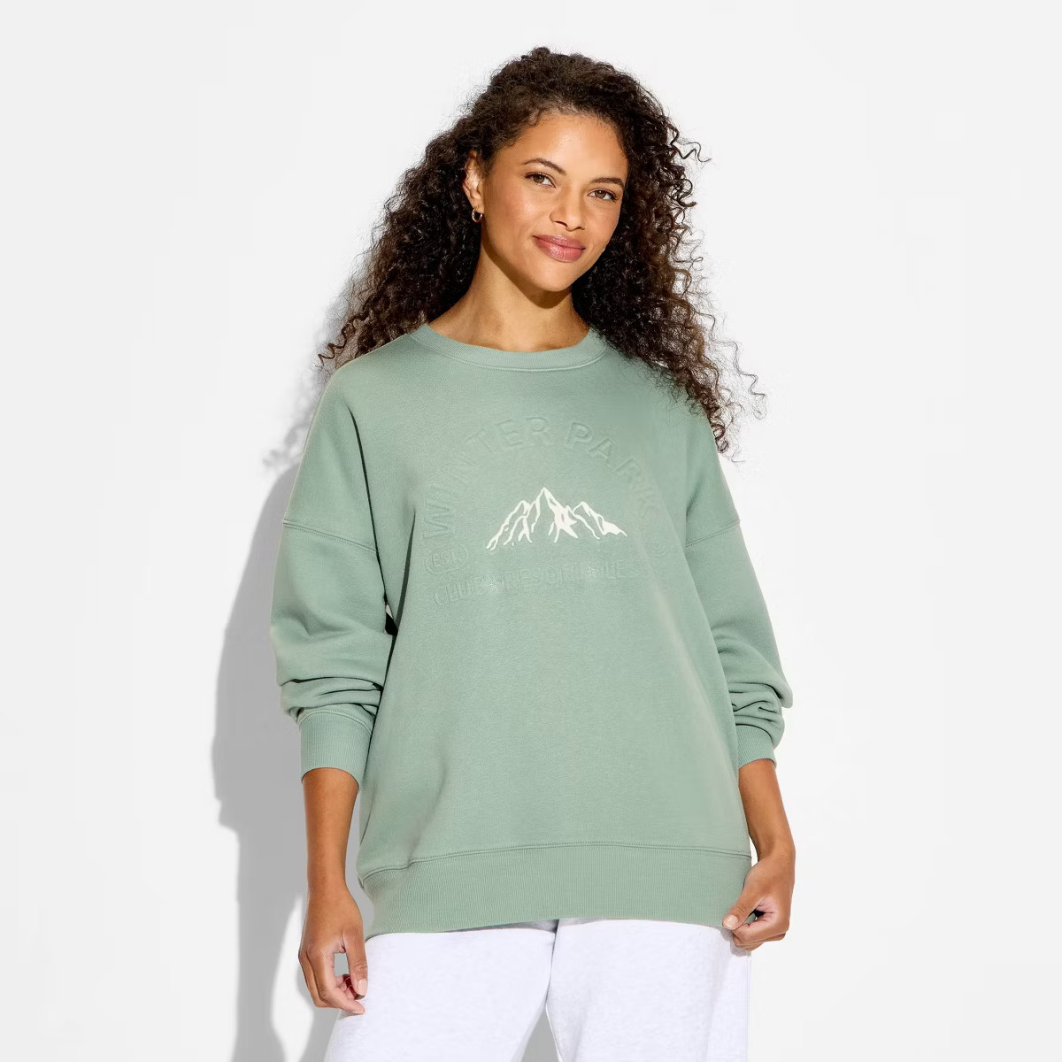 Women's Oversized Pullover Sweatshirt - Wild Fable™ | Target